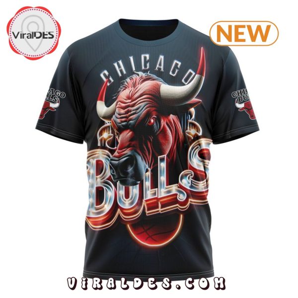 NBA Chicago Bulls Special Realistic Team Logo Hoodie