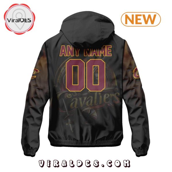 NBA Cleveland Cavaliers Realistic Team Logo Design Windbreaker Jacket