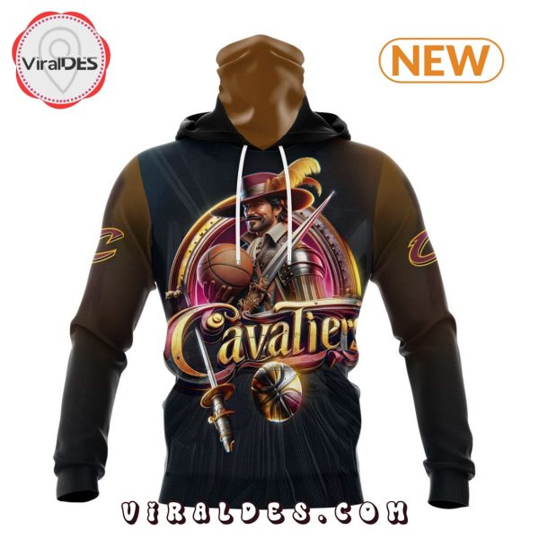 NBA Cleveland Cavaliers Special Realistic Team Logo Hoodie