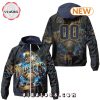 NBA Golden State Warriors Realistic Team Logo Design Windbreaker Jacket