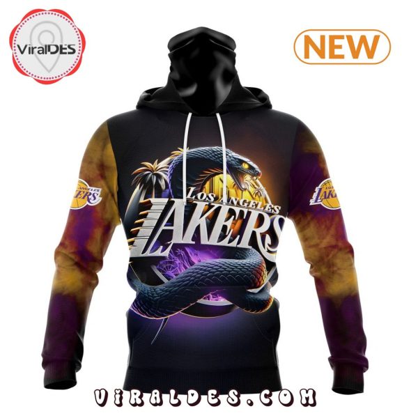 NBA Los Angeles Lakers Special Realistic Team Logo Hoodie