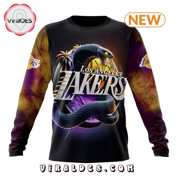 NBA Los Angeles Lakers Special Realistic Team Logo Hoodie