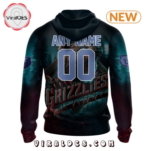 NBA Memphis Grizzlies Special Realistic Team Logo Hoodie