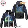 NBA New Orleans Pelicans Realistic Team Logo Design Windbreaker Jacket