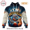 NBA Oklahoma City Thunder Special Realistic Team Logo Hoodie