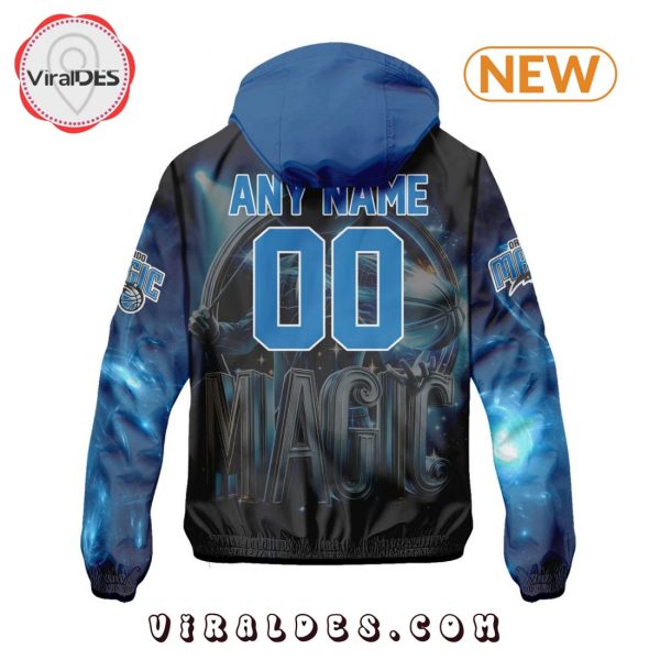 NBA Orlando Magic Realistic Team Logo Design Windbreaker Jacket