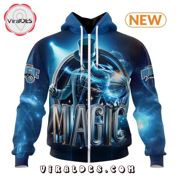 NBA Orlando Magic Special Realistic Team Logo Hoodie