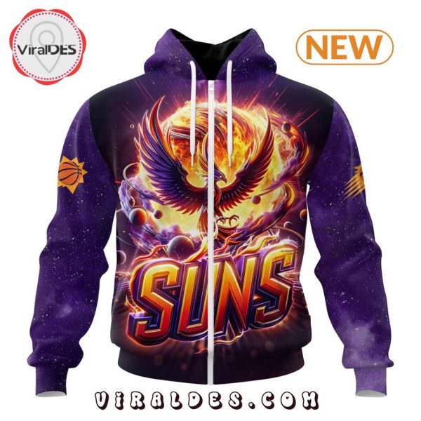 NBA Phoenix Suns Special Realistic Team Logo Hoodie