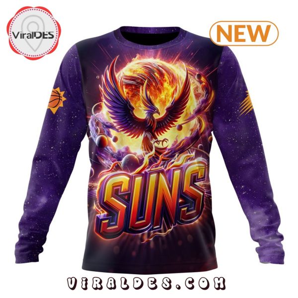 NBA Phoenix Suns Special Realistic Team Logo Hoodie