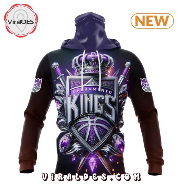 NBA Sacramento Kings Special Realistic Team Logo Hoodie