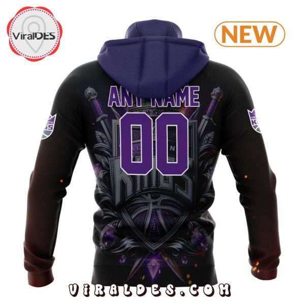 NBA Sacramento Kings Special Realistic Team Logo Hoodie