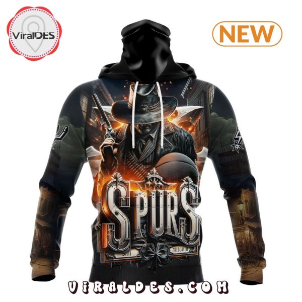 NBA San Antonio Spurs Special Realistic Team Logo Hoodie