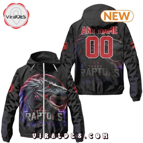 NBA Toronto Raptors Realistic Team Logo Design Windbreaker Jacket