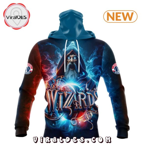 NBA Washington Wizards Special Realistic Team Logo Hoodie