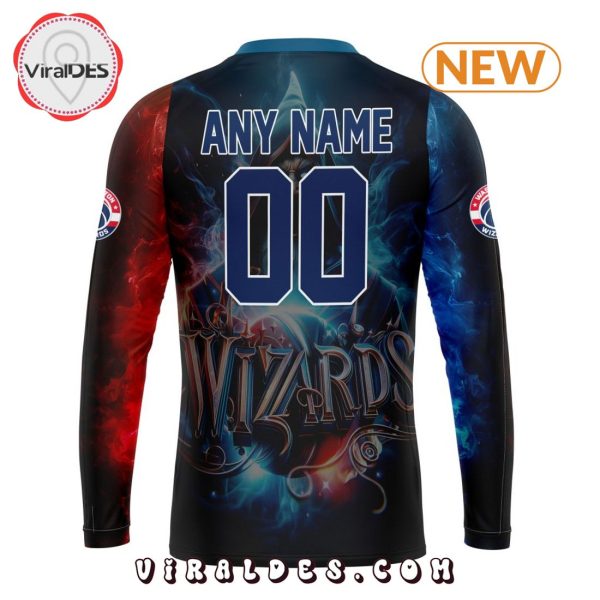 NBA Washington Wizards Special Realistic Team Logo Hoodie