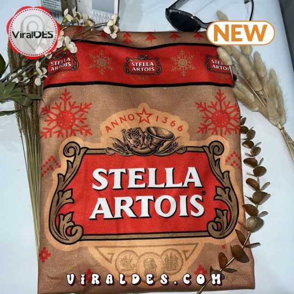 New 2024 Stella Artois Christmas Holiday Ugly Sweater