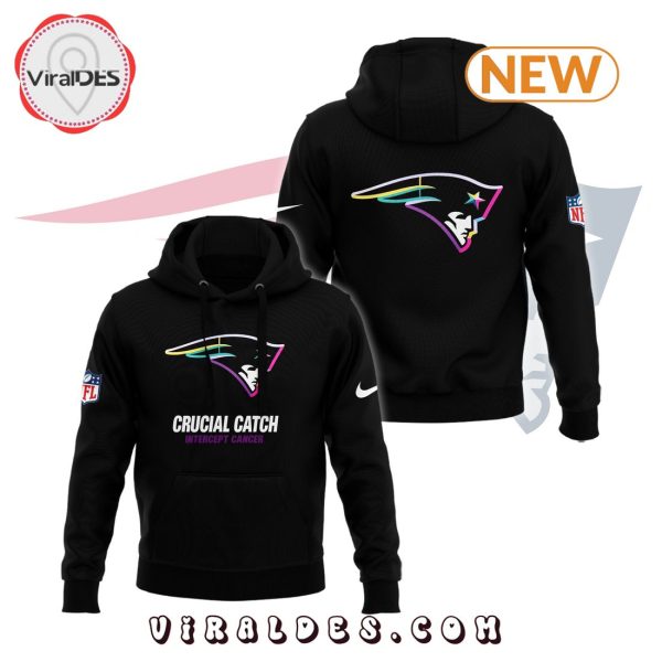 New England Patriots 2024 NFL Crucial Catch Hoodie