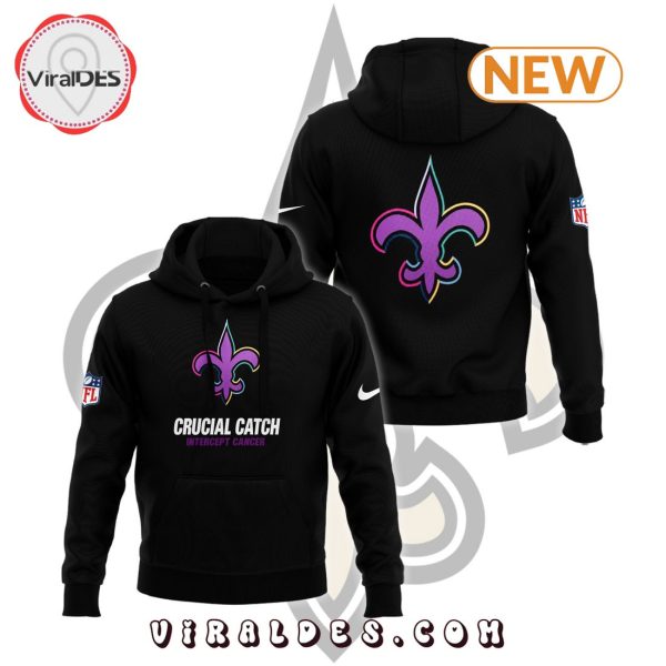 New Orleans Saints 2024 NFL Crucial Catch Hoodie