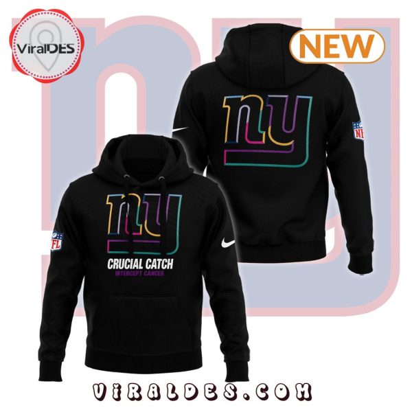 New York Giants 2024 NFL Crucial Catch Hoodie