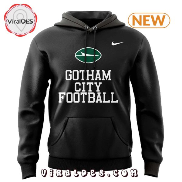 New York Jets Gotham City Black Hoodie, Cap