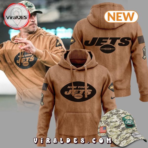 New York Jets Military Hoodie, Jogger, Cap