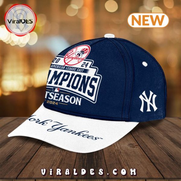 New York Yankees 2024 Champions Navy Classic Cap