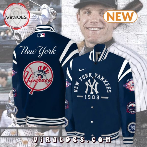 New York Yankees Combo Baseball Jacket, Jogger, Cap