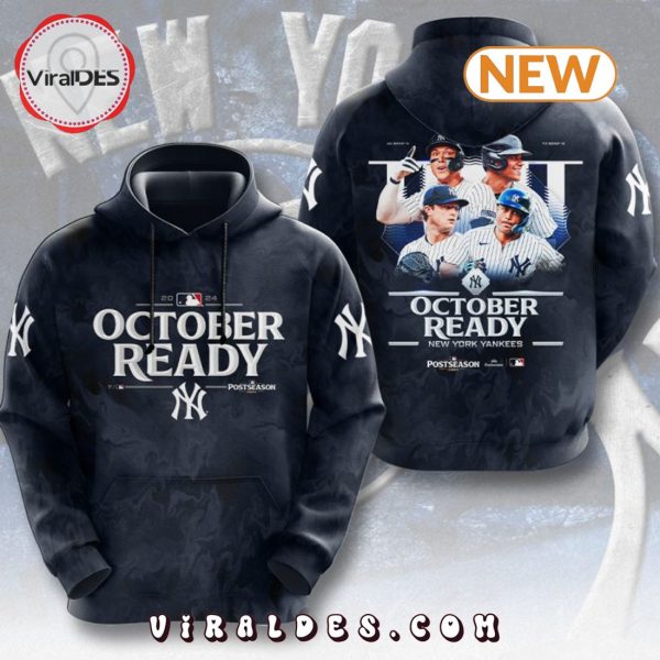 New York Yankees October Ready Navy Hoodie