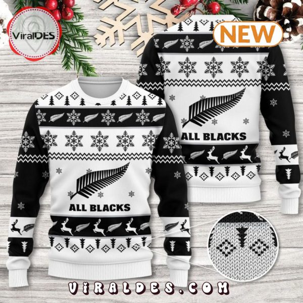 New Zealand x Rugby World Cup Christmas Sweater