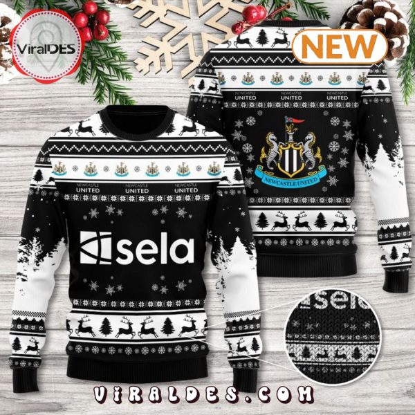 Newcastle United Christmas Ugly Sweater