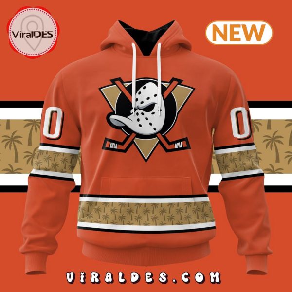 NHL Anaheim Ducks Special Colour Rush Hoodie