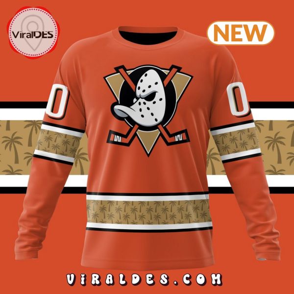 NHL Anaheim Ducks Special Colour Rush Hoodie