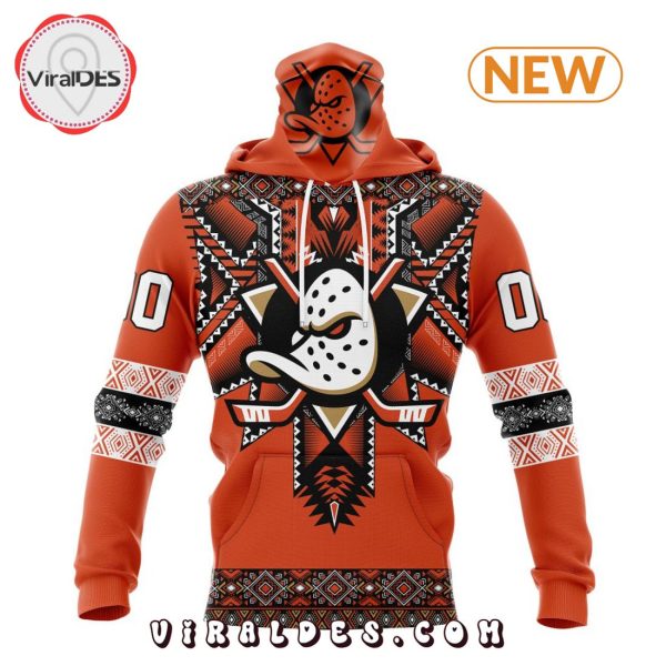 NHL Anaheim Ducks Special Native Heritage Design Hoodie