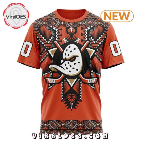 NHL Anaheim Ducks Special Native Heritage Design Hoodie