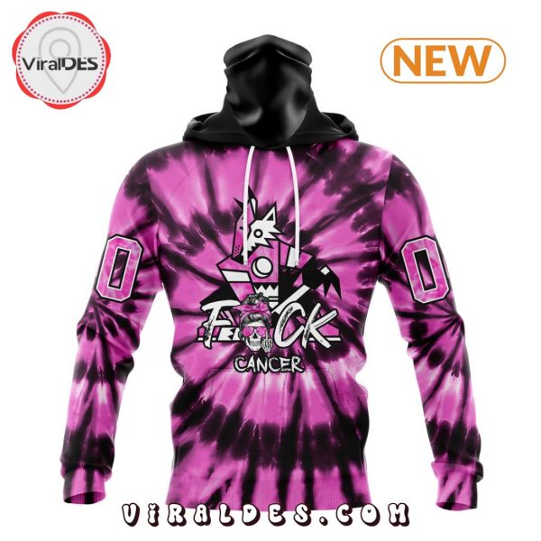 NHL Arizona Coyotes Special Pink F!ck Cancer Design Hoodie