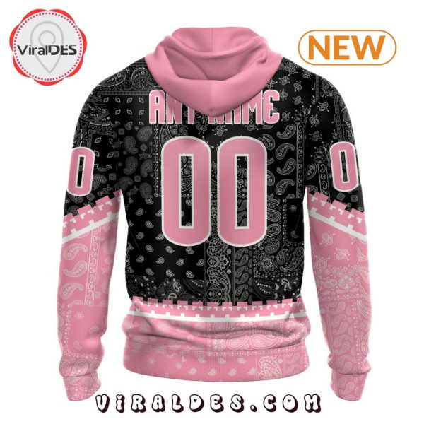 NHL Arizona Coyotes Special Pink Paisley Design Hoodie