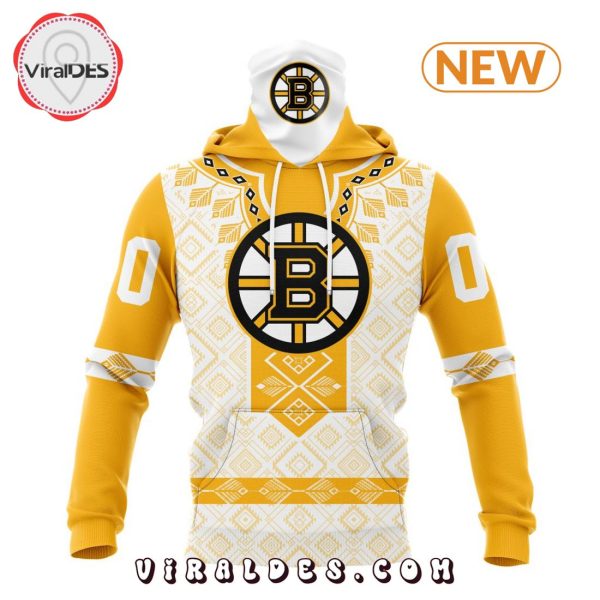 NHL Boston Bruins Native Heritage Hoodie