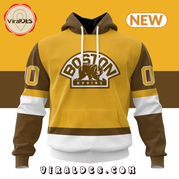 NHL Boston Bruins Special Colour Rush Hoodie