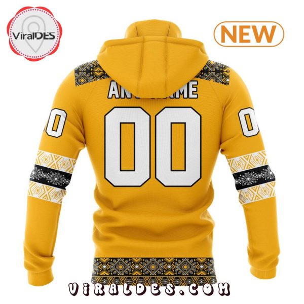 NHL Boston Bruins Special Native Heritage Design Hoodie