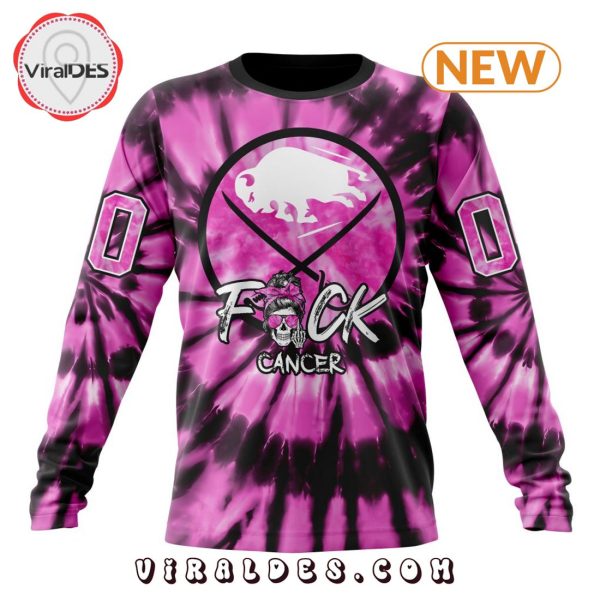 NHL Buffalo Sabres Special Pink F!ck Cancer Design Hoodie