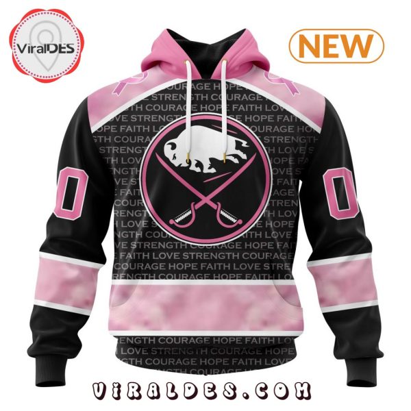 NHL Buffalo Sabres Special Pink Fight Breast Cancer Design Hoodie