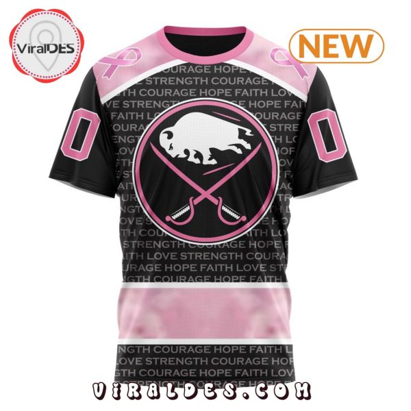 NHL Buffalo Sabres Special Pink Fight Breast Cancer Design Hoodie