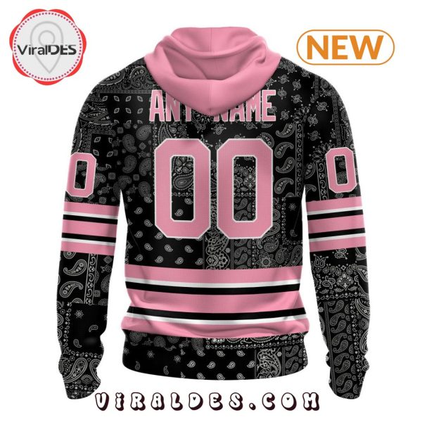 NHL Buffalo Sabres Special Pink Paisley Design Hoodie