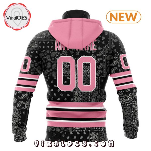 NHL Buffalo Sabres Special Pink Paisley Design Hoodie