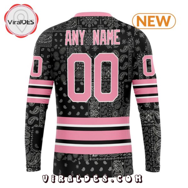 NHL Buffalo Sabres Special Pink Paisley Design Hoodie