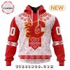 NHL Calgary Flames Special Colour Rush Hoodie