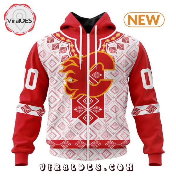 NHL Calgary Flames Native Heritage Hoodie