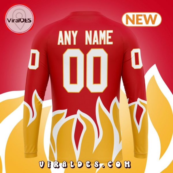 NHL Calgary Flames Special Colour Rush Hoodie