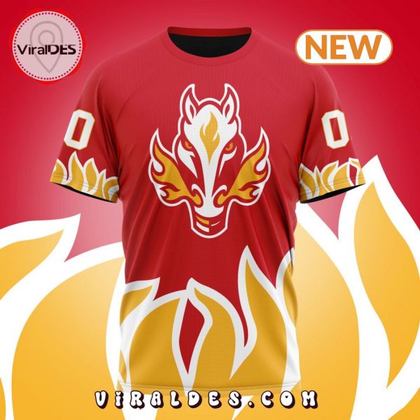 NHL Calgary Flames Special Colour Rush Hoodie