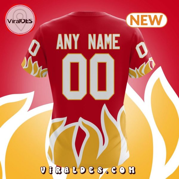 NHL Calgary Flames Special Colour Rush Hoodie